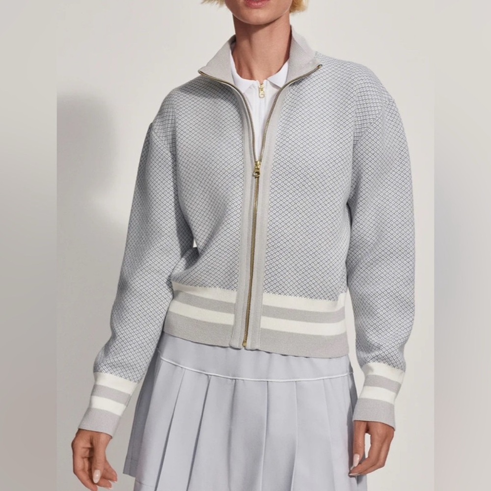 Varley Light Gray Ribbed Knit - Picture 2 of 6